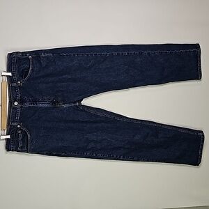 Levi's 505 dark wash 40x30 straight leg jeans